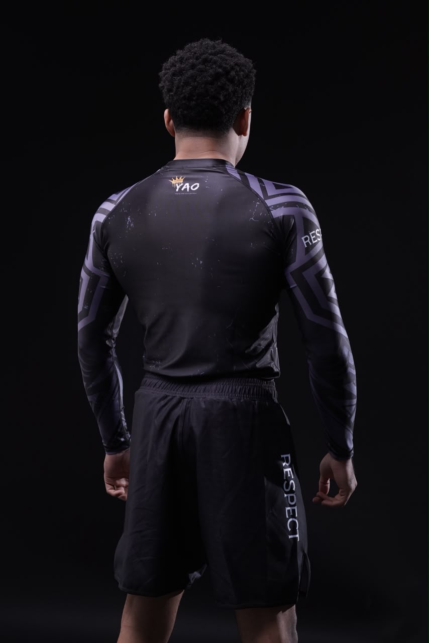 YAO long sleeve rash guard set 2
