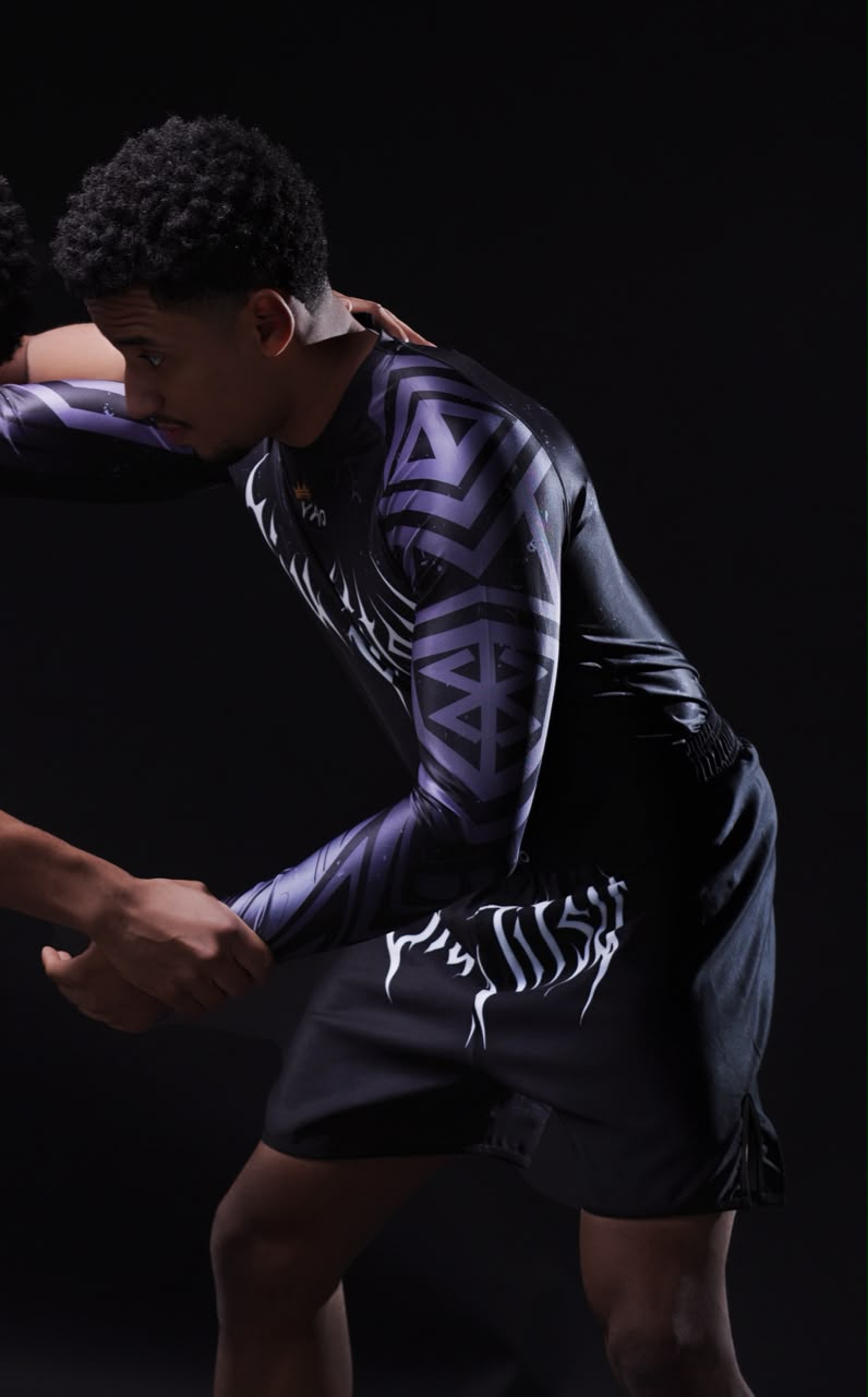 YAO long sleeve rash guard set 4
